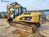 2008 Caterpillar 319DL crawler excavator, rear three-quarter view