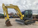 2021 Wacker Neuson EZ80 mini excavator, side view