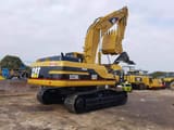 2006 Caterpillar 325BL crawler excavator, rear three-quarter view