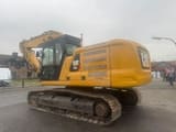 2005 Caterpillar 330 NEXT GEN crawler excavator, rear three-quarter view