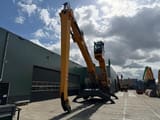 2017 Liebherr LH50M material handler, front view