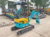 2024 Kubota U17 mini excavator, rear three-quarter view