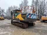 2018 Volvo EC250EL crawler excavator, rear three-quarter view