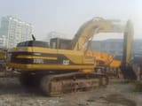 2016 CAT 330BL crawler excavator, rear three-quarter view