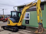 2016 Komatsu PC50MR-2 mini excavator, side view