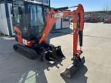 2024 Kubota KX019-4 mini excavator, front three-quarter view
