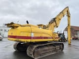 2008 Caterpillar 330DL demolition excavator, rear three-quarter view