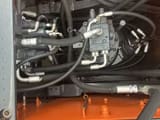 2020 Doosan DX225LC-9C crawler excavator hydraulic pump compartment view