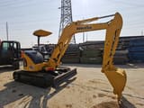 2021 Komatsu PC40MR mini excavator, side view