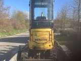 2019 Komatsu PC16R-3HS mini excavator rear view