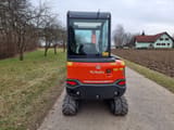 2023 Kubota KX030-4 crawler excavator, rear view