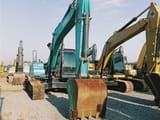 2019 Kobelco SK210 crawler excavator, front view