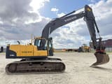 2010 Volvo EC180CL crawler excavator side view