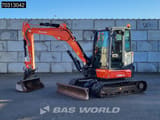 2020 Kubota U56-5 mini excavator, side view