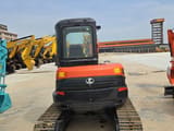 2021 Kubota U55 mini excavator, rear view