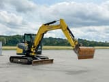 2016 Yanmar VIO80-1A crawler excavator, side profile view