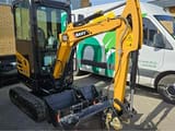 Sany SY18C mini excavator, front three-quarter view
