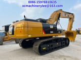 2024 Caterpillar 336D2 L crawler excavator, rear three-quarter view