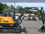 2021 Hyundai HX55 mini excavator, side profile view