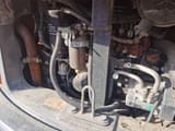 2017 Hitachi ZX55 mini excavator engine compartment view
