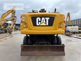 2018 Caterpillar M322F wheel excavator rear view