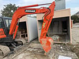 2024 Doosan DH60 crawler excavator, side view