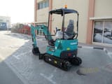 2025 Sunward SWE18UF mini excavator, rear three-quarter view