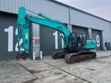 2019 Kobelco SK210LC-10 crawler excavator, side profile view