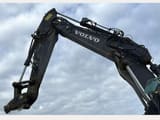 2019 Volvo ECR235EL crawler excavator boom and arm detail