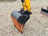 2012 Caterpillar 303.5ECR crawler excavator bucket and blade detail