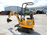 2015 JCB 8008 CTS mini excavator, rear three-quarter view