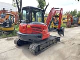 2024 Kubota KX165-5 mini excavator, rear three-quarter view