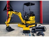 2026 Gorila GX12 PRO mini excavator, side view