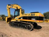 2020 Caterpillar 330CL crawler excavator, rear three-quarter view