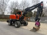 2018 Yanmar TW 95 wheel excavator, side view