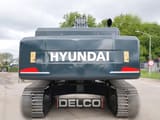 2026 Hyundai R340 crawler excavator rear view