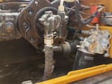 2021 Sany SY215C crawler excavator engine compartment detail