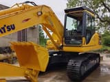 2022 Komatsu PC160 crawler excavator, side view