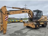 2008 CASE WX210 wheel excavator, side view