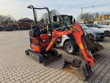 2023 Kubota U10-5 mini excavator, three-quarter front view