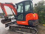 2018 Kubota KX057-4 mini excavator, side view