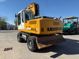 2012 Liebherr 904 C Litronic wheel excavator, rear three-quarter view