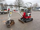 2022 Takeuchi TB210R mini excavator, side view