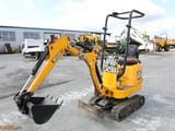 2015 JCB 8008 CTS mini excavator, side view