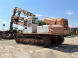 1992 Nobas UB1236 demolition excavator, rear three-quarter view