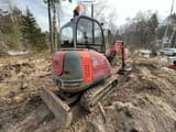 2007 Wacker Neuson 2503 RD mini excavator, rear three-quarter view