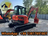 2023 Kubota KX163-5 mini excavator, rear three-quarter view