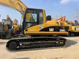 Pelle sur chenilles Caterpillar 320CL de 2003, vue de profil