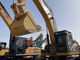 2023 Caterpillar 336D2 crawler excavator, front three-quarter view