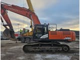 2018 Hitachi Zaxis 350LC crawler excavator side view